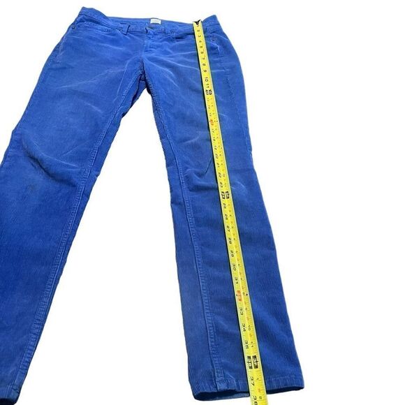LANDS’ END Blue Corduroy Canvas Pin Straight Pant Size 28 - Picture 9 of 10